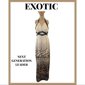 Formal dress halter top.